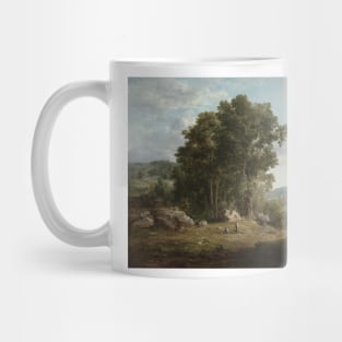 The Wood Chopper by George Inness Mug